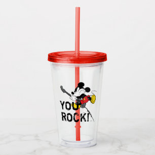 Mickey Mouse You Rock, Dad! Acrylic Tumbler