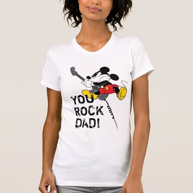 Mickey Mouse | You Rock, Dad! T-Shirt (Front)