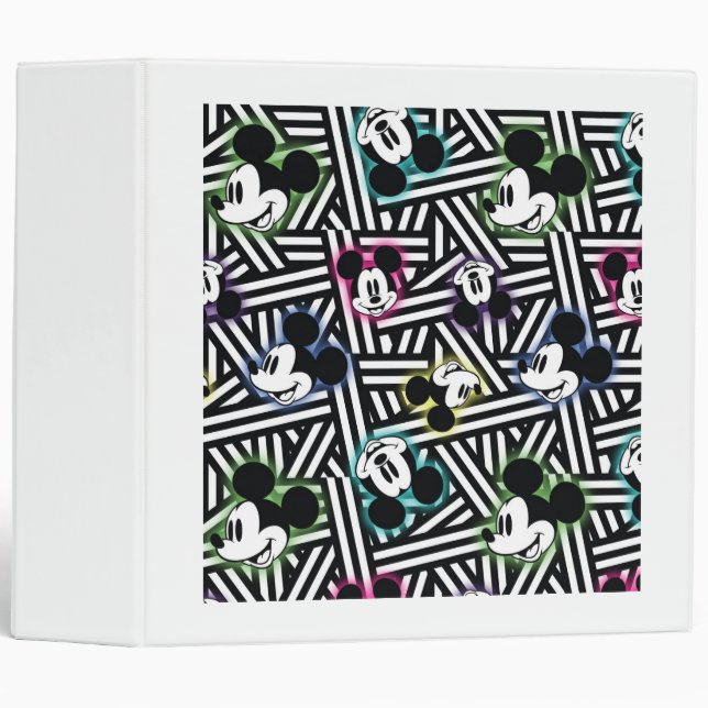 Mickey Pattern 4 Binder (Front/Spine)
