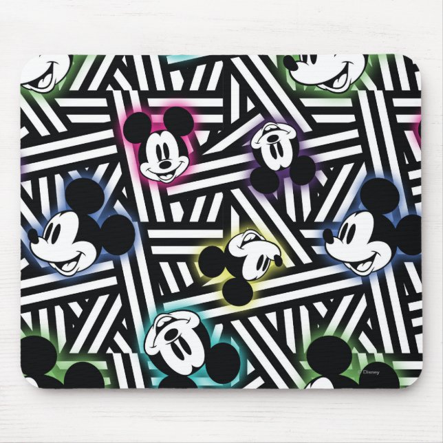 Mickey Pattern 4 Mouse Pad (Front)
