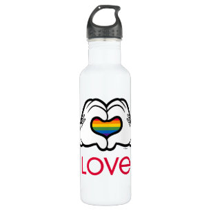 Mickey Rainbow Love 710 Ml Water Bottle