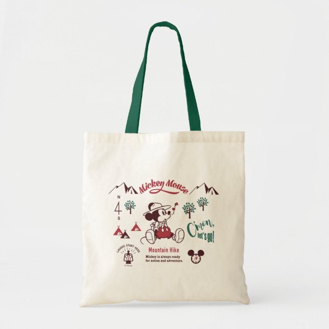 Mickey | Ready for Action and Adventure Tote Bag (Front)
