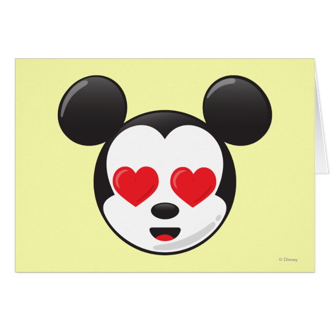 Mickey tendance | In Love Emoji (Devant horizontal)