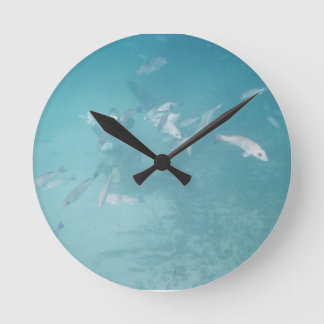 mickey time round clock