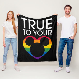Mickey   True to Your Heart Fleece Blanket