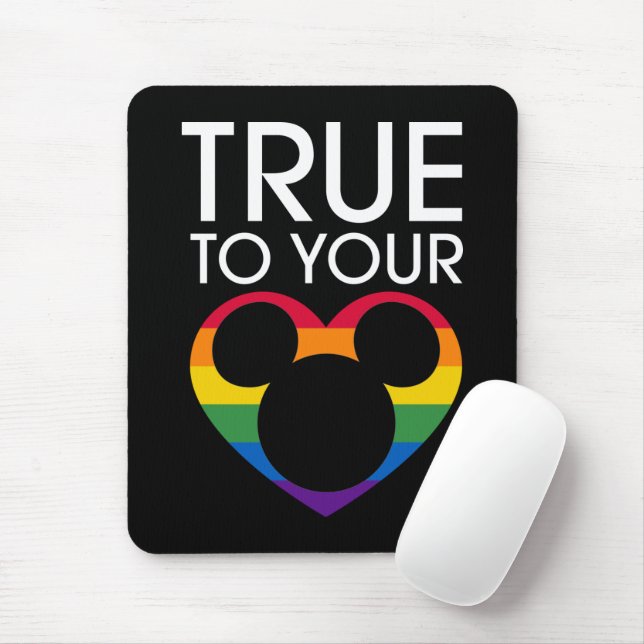 Mickey | True to Your Heart Mouse Pad (With Mouse)