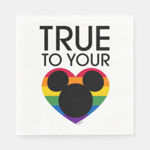 Mickey True to Your Heart Napkin