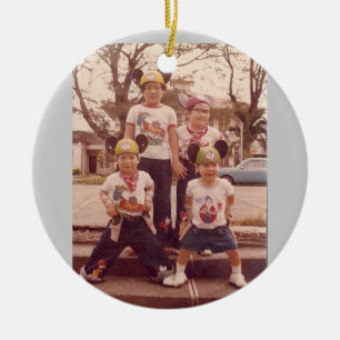 Mickey Wongs Ceramic Ornament