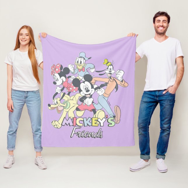 Mickey's Friends Fleece Blanket (In Situ)