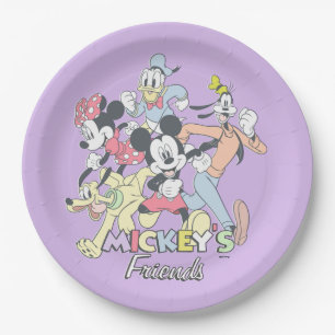 Mickey's Friends Paper Plate