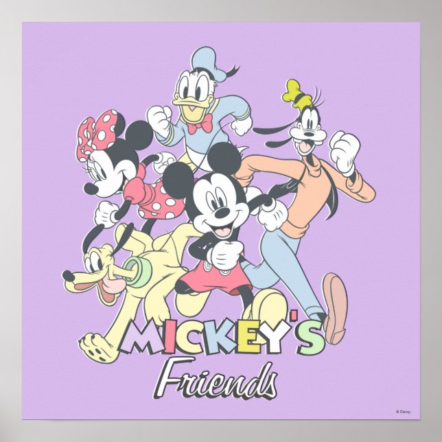 Mickey's Friends Poster (Front)