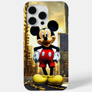 Mickey's Guardian: iPhone 15 Pro Cover with Adorab