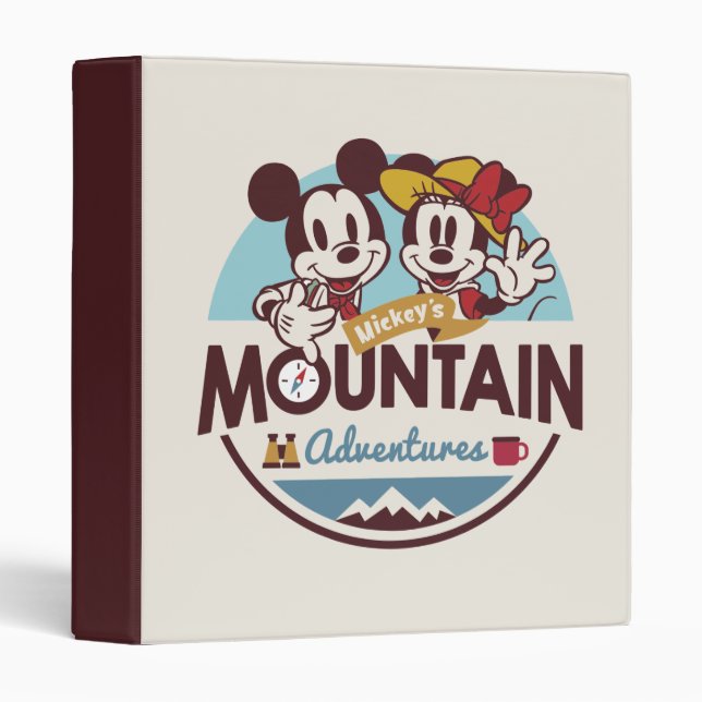 Mickey's Mountain Adventures Binder (Front/Spine)