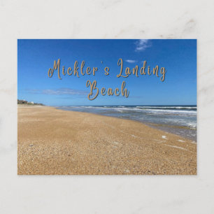 Mickler's Landing Beach Postcard
