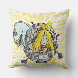 Micol - Ufo / Throw Pillow