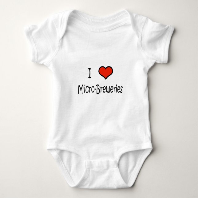 Micro-Breweries Baby Bodysuit (Front)