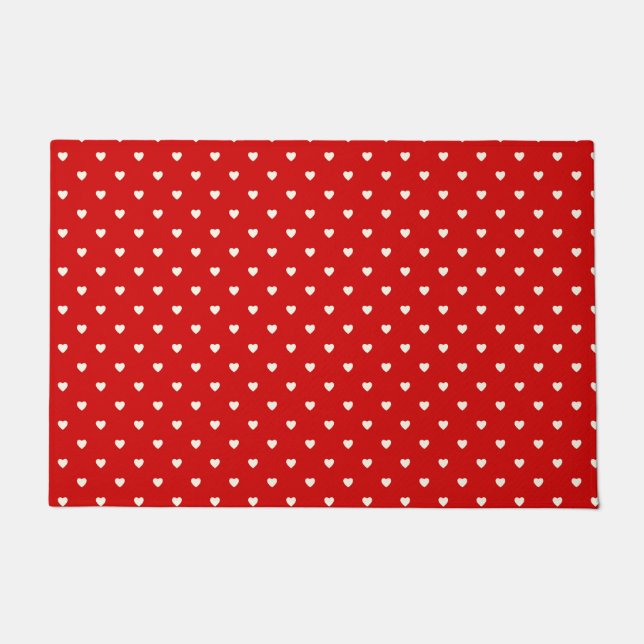Micro Hearts Doormat (Front)