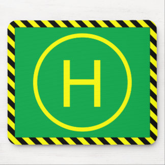Micro Heli Landing Pad Mouse Pad