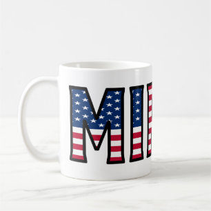 Micro nom prénom tasse USA tasse à café