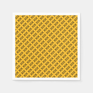 Micro pattern XIX 19th Amendment Suffrage 50 set Napkin