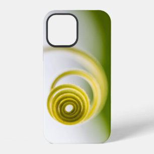 Micro photography of plant stem iPhone 12 case