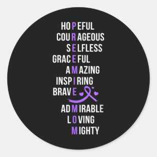 Micro Preemie Baby Mom Appreciation Nicu Mom Of Ni Classic Round Sticker