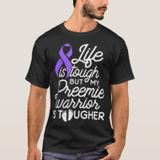 Micro Preemie NICU Daddy Mom ough Premature New T-Shirt