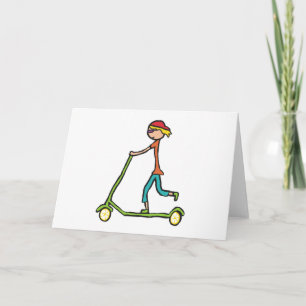 Micro Scooter Card