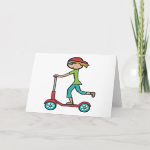 Micro Scooter Card