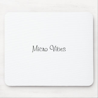 Micro white mouse pad