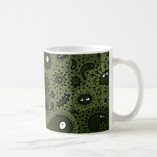 Microbes Coffee Mug (Right)