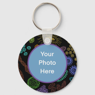 Microbes Keychain