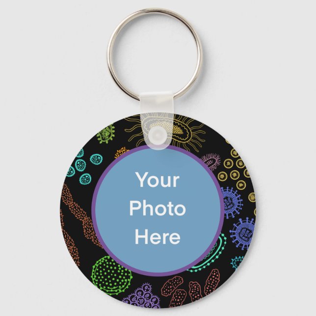 Microbes Keychain (Front)