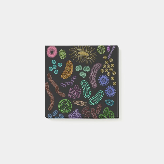 Microbes Post-it Notes (Front)