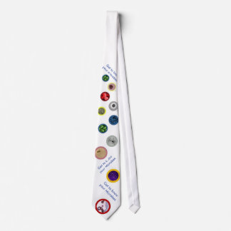 Microbes tie, teacher, medical student, Doctor, Tie