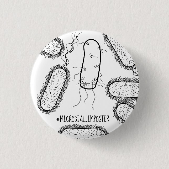 Microbial Imposter Button (Front)