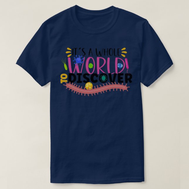 Microbiologist Microbiology Lab Staph Biology 4 T-Shirt (Design Front)