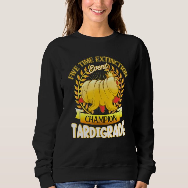 Microbiologist Microbiology Water Bear Science Bio Sweatshirt (Front)