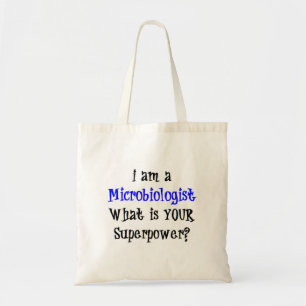 microbiologist tote bag