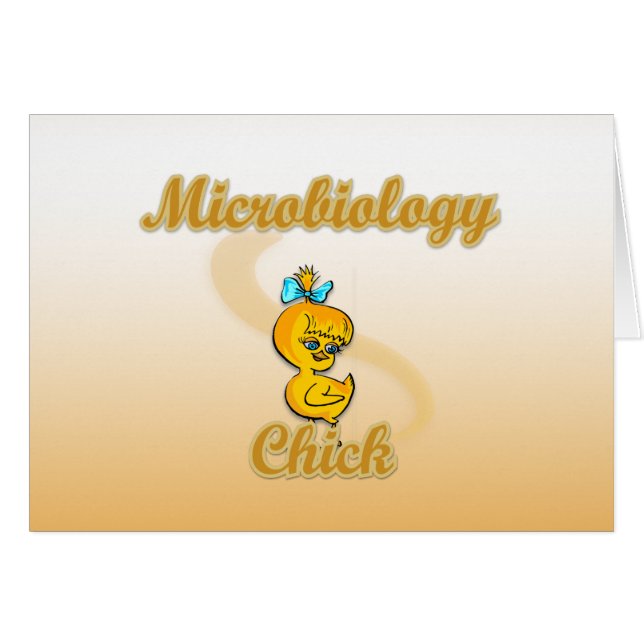 Microbiology Chick (Front Horizontal)