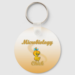 Microbiology Chick Keychain