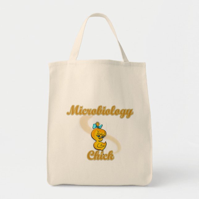 Microbiology Chick Tote Bag (Front)