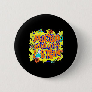 Microbiology Lab Team Lab Week 2025 Mystery Scient 2 Inch Round Button