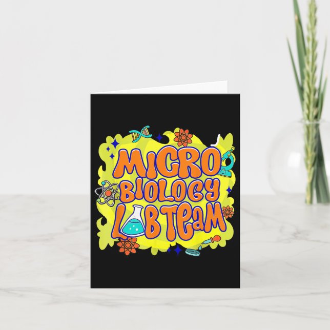 Microbiology Lab Team Lab Week 2025 Mystery Scient Card (Front)