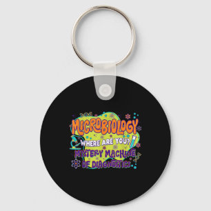 Microbiology Lab Week 2025 Mystery Machine Of Diag Keychain