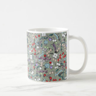Microbiology Pattern Coffee Mug
