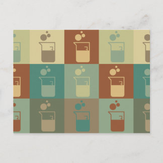 Microbiology Pop Art Postcard