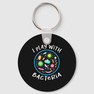 Microbiology Science Teacher Keychain