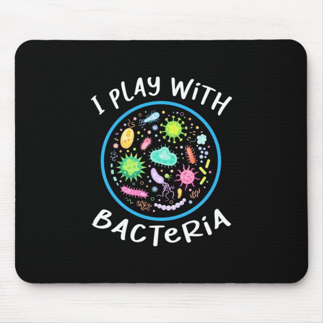 Microbiology Science Teacher Mouse Pad (Front)