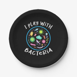Microbiology Science Teacher Paper Plate